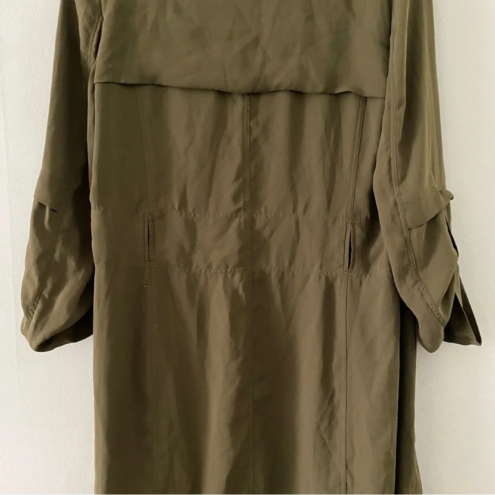 Babaton Flowy Trench Coat - Picture 8 of 9